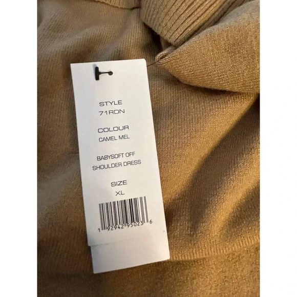 NWT French Connection shoulder midi dress women’s size XL - Picture 8 of 9